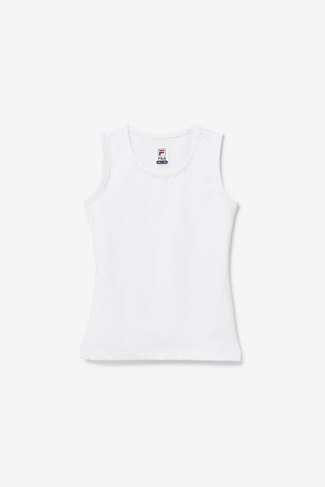 Fila Tank Top Børn Hvide Pige Core Fullback NLU-610582